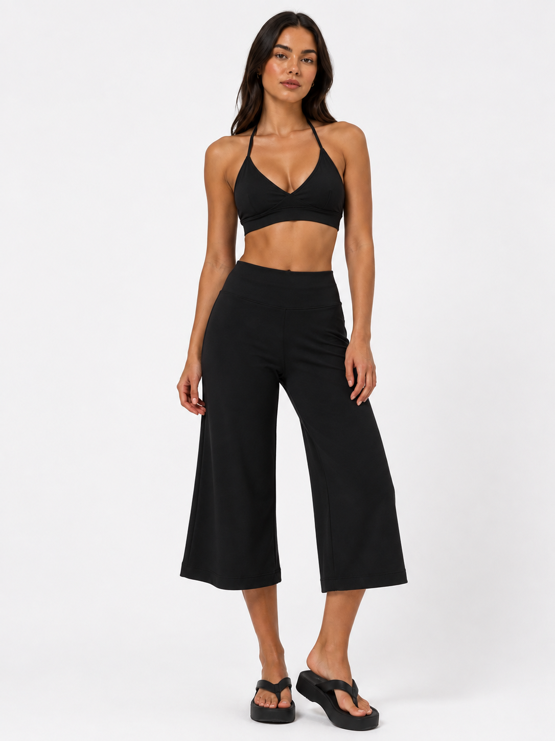 Aurelle Flow Wide-Leg Set