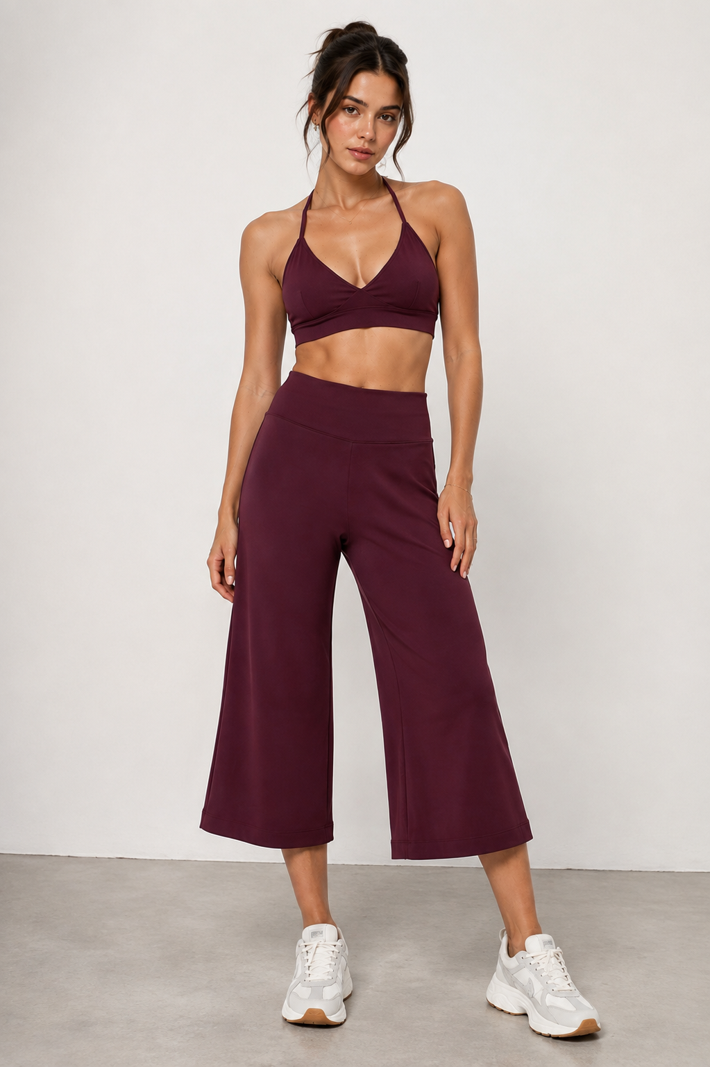 Aurelle Flow Wide-Leg Set